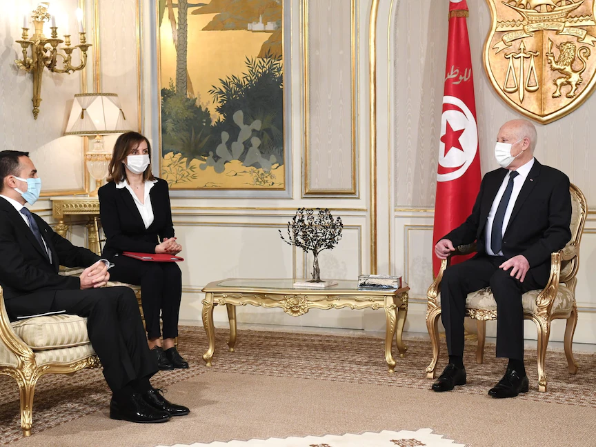 الرئاسة التونسية: إيطاليا تدعم مسار الإصلاحات الذي وضعه سعيّد