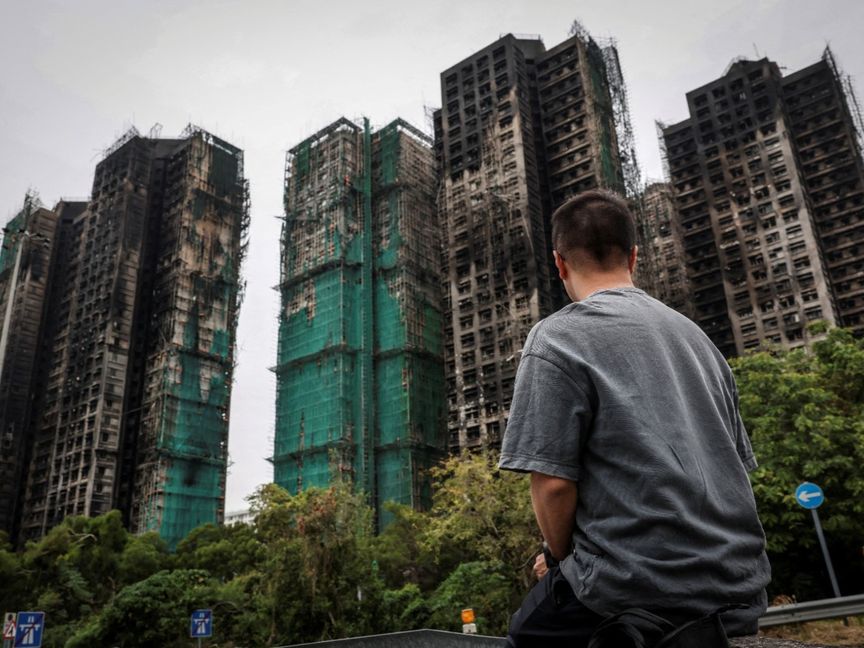 الحكومة تعرض شراء حقوق ملكية الشقق من ضحايا حريق أبراج هونج كونج