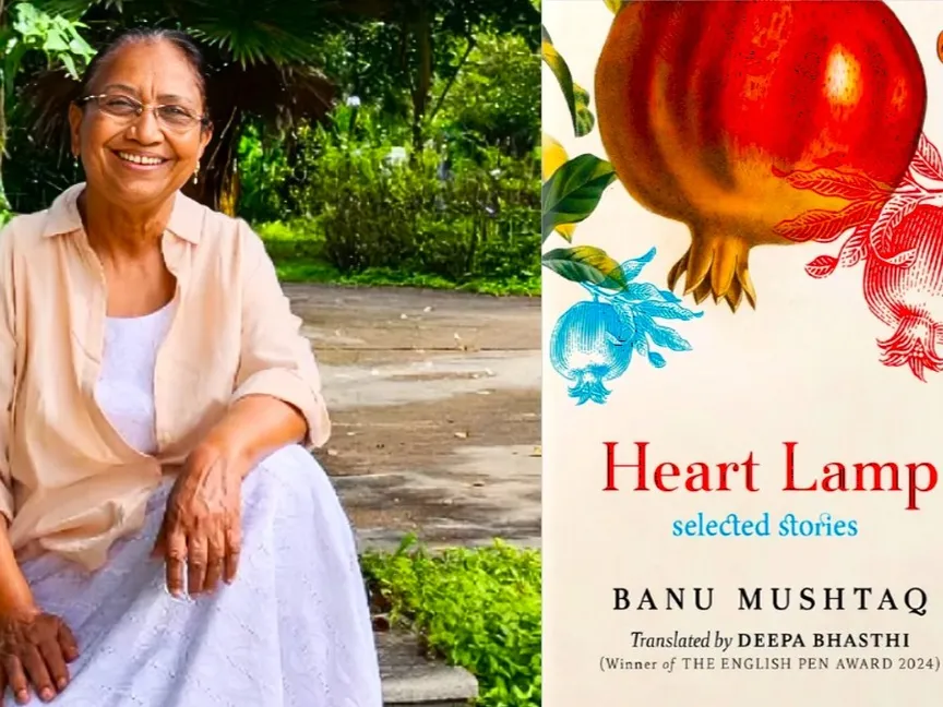 الكاتبة والمحامية الهندية بانو مشتاق - thebookerprizes.com