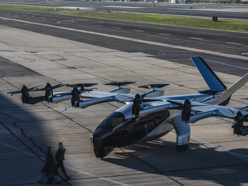 طائرة كهربائية تابعة لشركة آرتشر للطيران. 7 نوفمبر 2025 - X@flyarcher