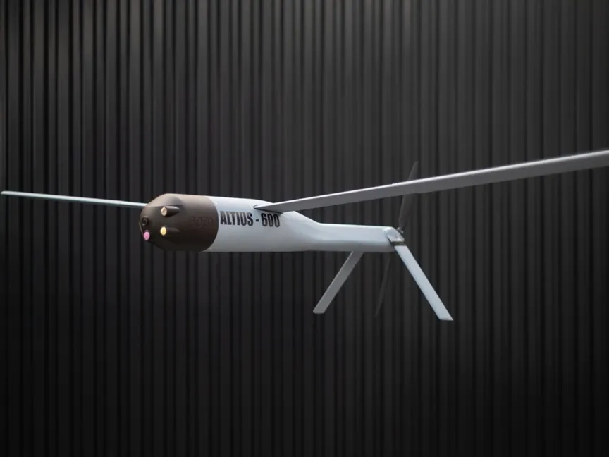 نسخة سابقة من Altius الذي تطوره شركة Anduril والذي تعتمد عليه Air-Launched Effects في تصميمها - Anduril