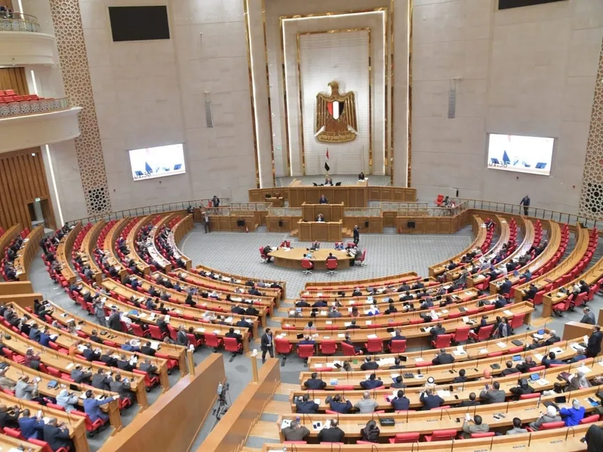 مجلس النواب المصري بالعاصمة الإدارية الجديدة في القاهرة. 2 مارس 2026 - @Parliament-of-Egypt