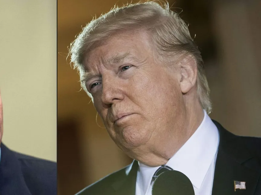 الرئيس التنفيذي لشركة SpaceX إيلون ماسك وهو يستمع إلى الرئيس الأميركي دونالد ترمب وهو يتحدث خلال اجتماع مع قادة الأعمال في غرفة روزفلت بالبيت الأبيض 23 يناير 2017 - AFP