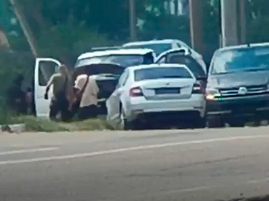 قوات الأمن الروسية تعلن إحباط هجوم لتفجير جسر القرم عبر سيارة مفخخة. 18 أغسطس 2025 - مواقع التواصل الاجتماعي