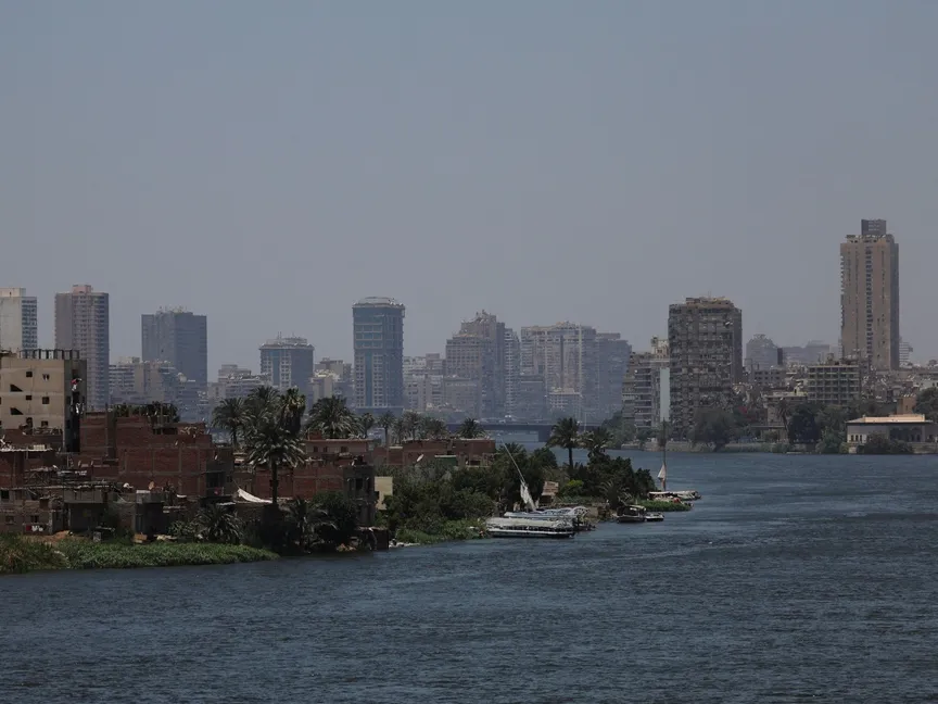 مشهد عام لأحد جوانب نهر النيل في القاهرة بمصر. 22 مايو 2025 - REUTERS