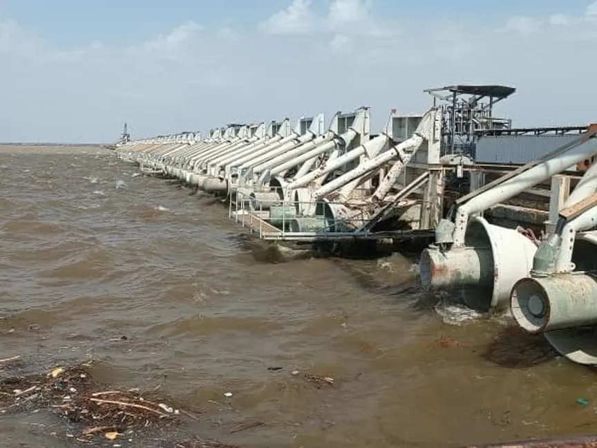 (صورة أرشيفية) جانب من بحيرة خزان جبل أولياء - سونا