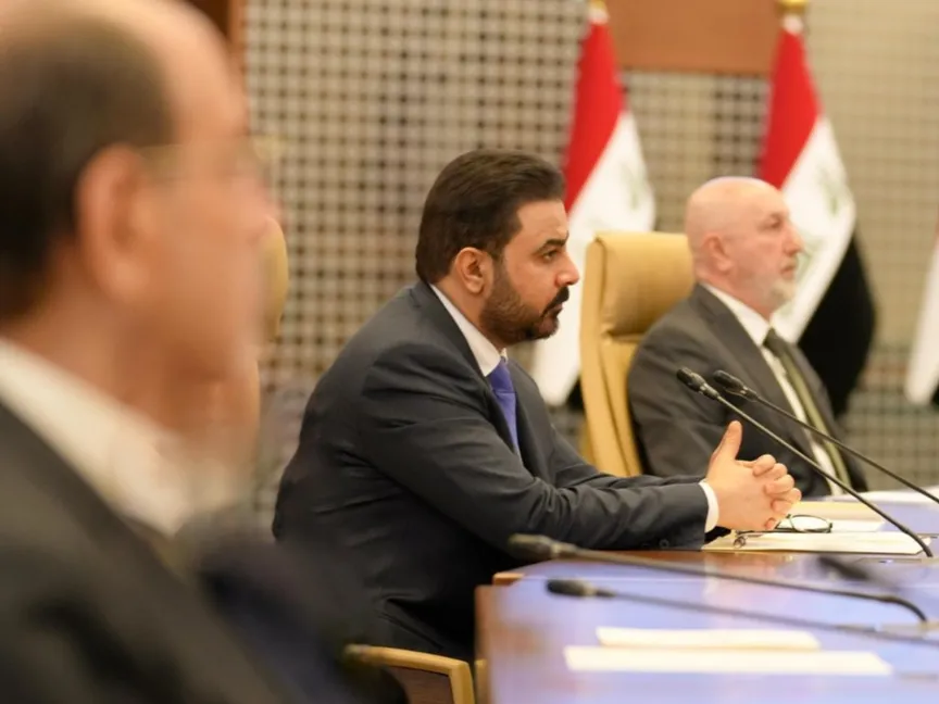 رئيس الوزراء العراقي علي الزيدي خلال اجتماع في بغداد. 6 سبتمبر 2026 - @IraqiPMO
