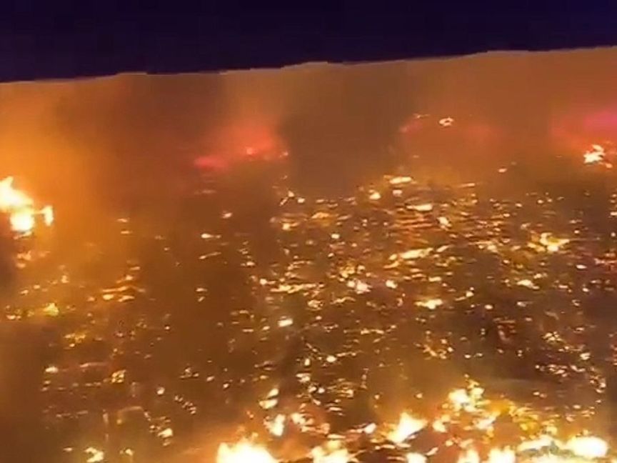 حريق هائل في ولاية صباح الماليزية يدمر 200 منزل ويشرد المئات