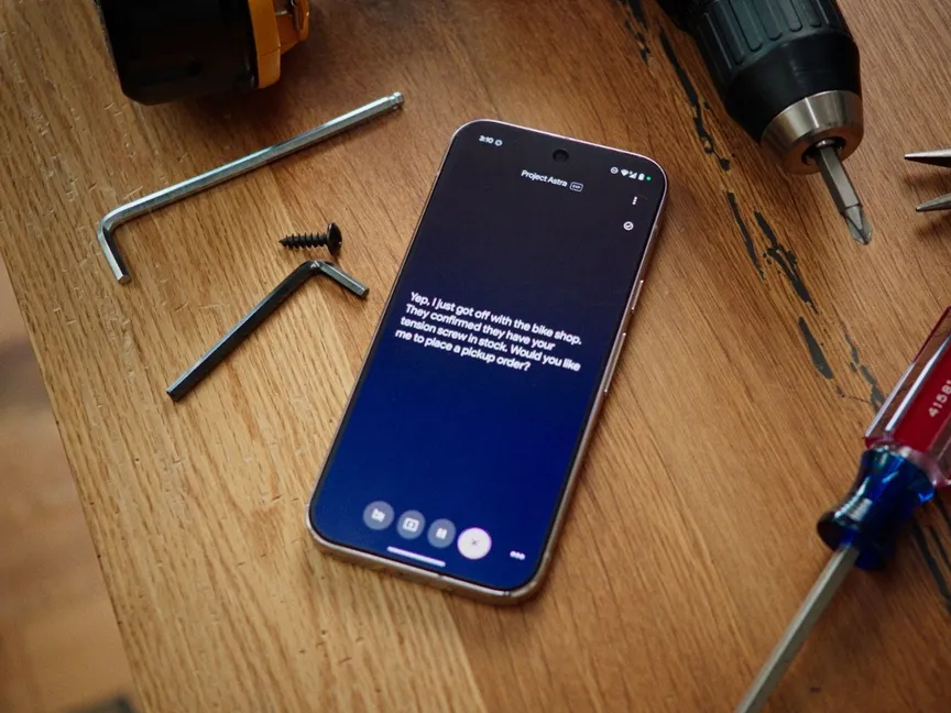 جوجل تسعى لدمج مشروعها التجريبي Project Astra داخل جيميناي على هواتف المستخدمين - Google