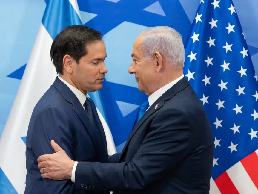 "أكسيوس": روبيو ونتنياهو يبحثان تطورات الأوضاع في إيران وسوريا وغزة