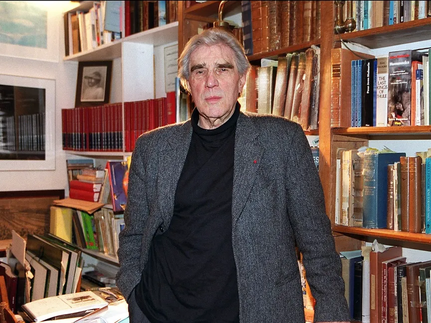 عالم الاجتماع الفرنسي الراحل جان مالوري. 3 مايو 2001 - AFP