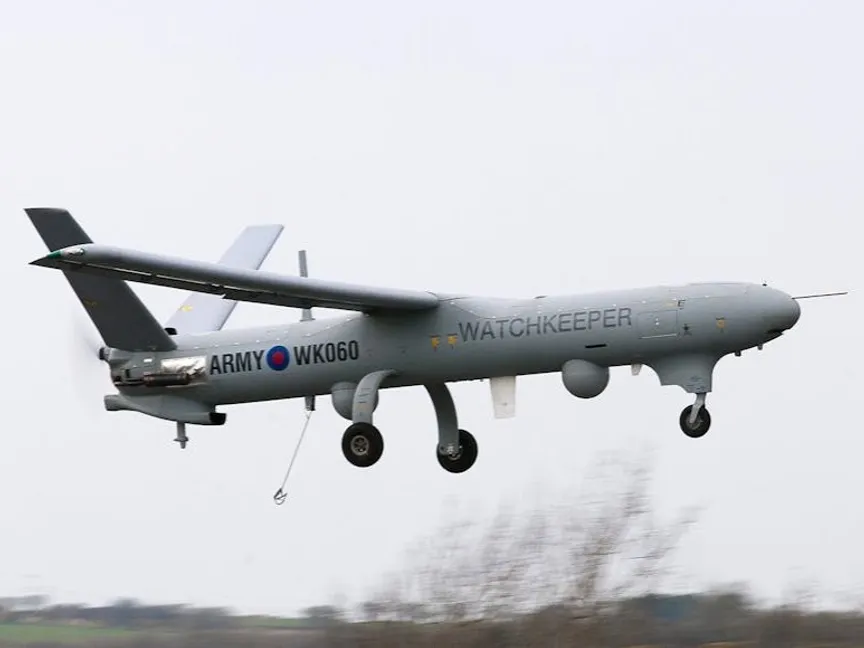 طائرة من طراز Watchkeeper نشرها موقع ukdefencejournal البريطاني. 24 نوفمبر 2024 - ukdefencejournal