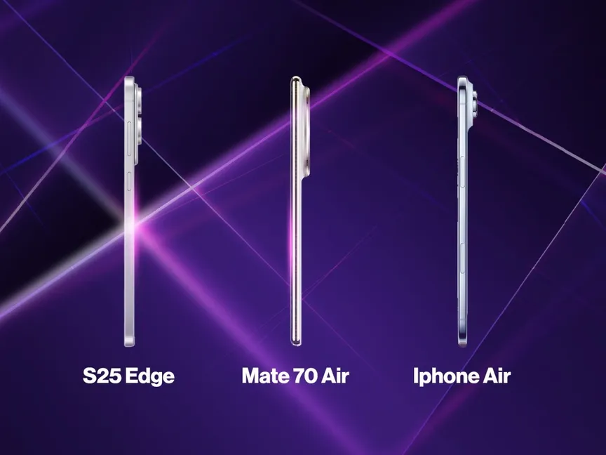 سباق على الهواتف النحيفة بين هواوي وسامسونج وأبل.. أيها أفضل؟