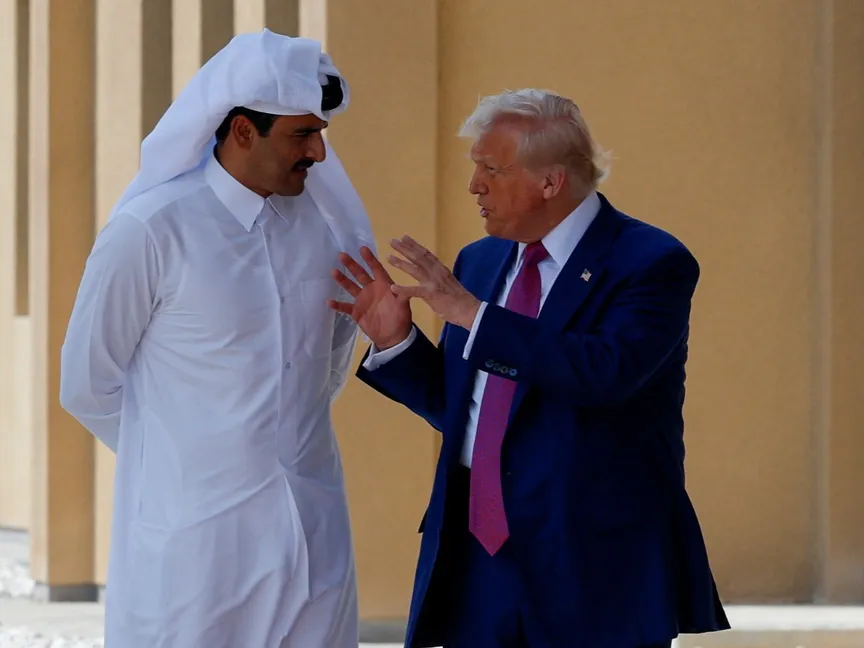 أمير قطر وترمب يبحثان التطورات الإقليمية وجهود خفض التصعيد بالمنطقة