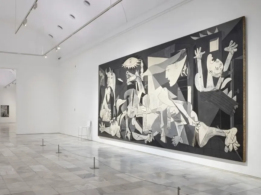 لوحة بيكاسو غرنيكا (1937) - رويترز