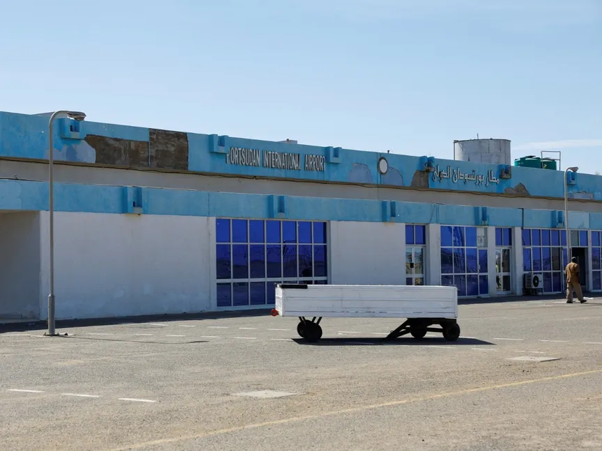 منظر عام لمطار بورتسودان الدولي، بورتسودان، السودان. 5 مايو 2023 - Reuters