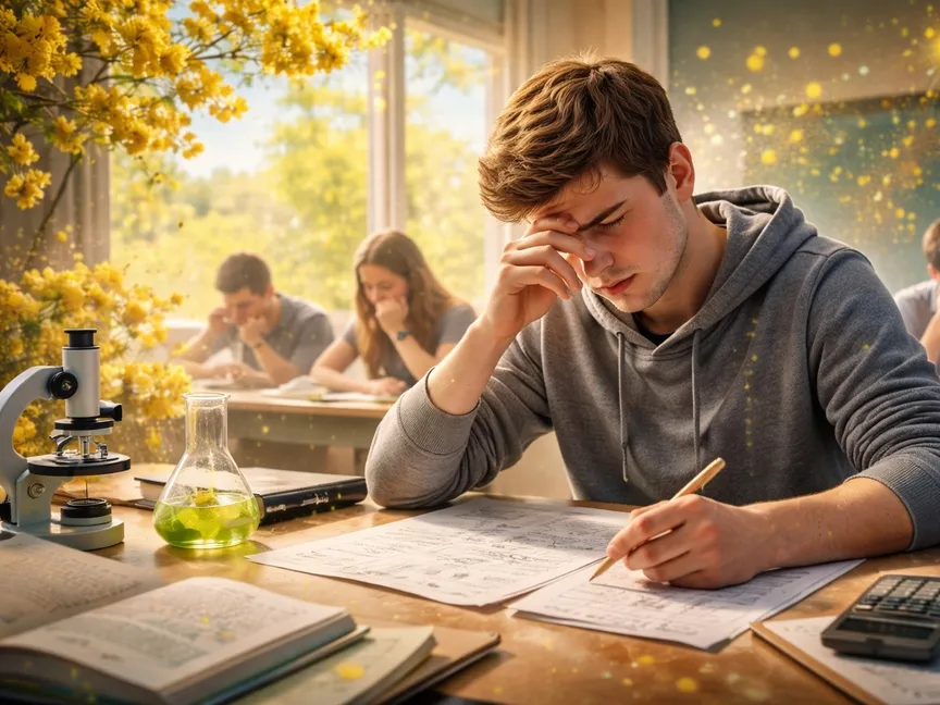 دراسة في فنلندا: التعرض لحبوب اللقاح يؤثر سلباً على نتائج الامتحانات