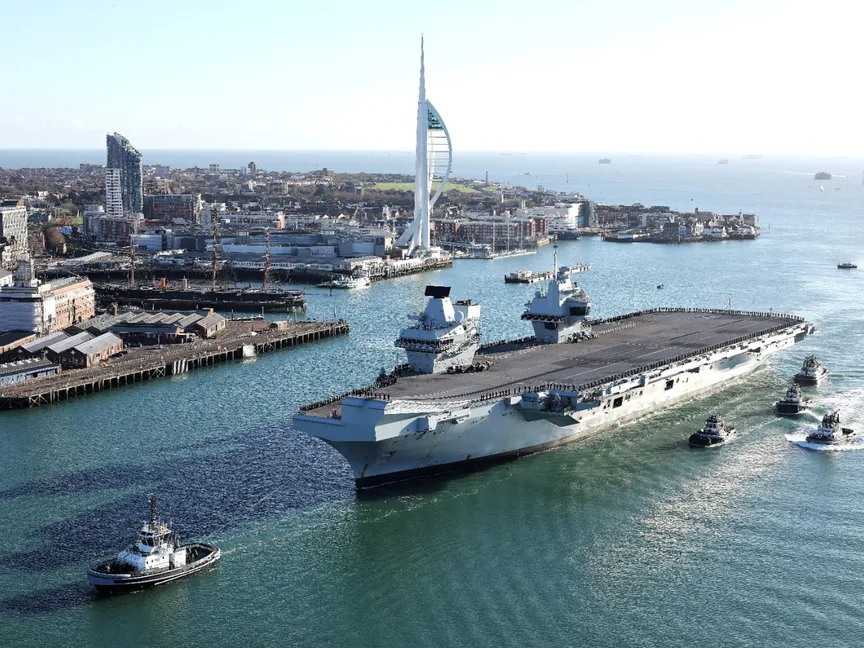 بريطانيا ترفع جاهزية "HMS Prince of Wales" وسط تصعيد إقليمي.. تعرف على قدراتها
