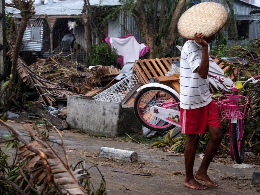 إعصار "جيزاني".. وفاة 59 ونزوح أكثر من 16 ألفاً في مدغشقر