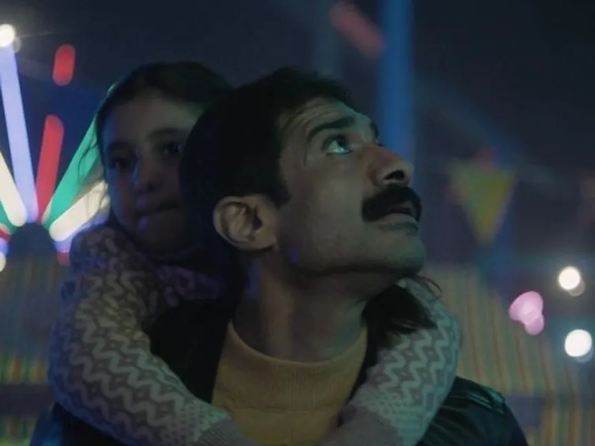 مشهد من الفيلم السعودي "مندوب الليل" - instagram/mandoobfilm