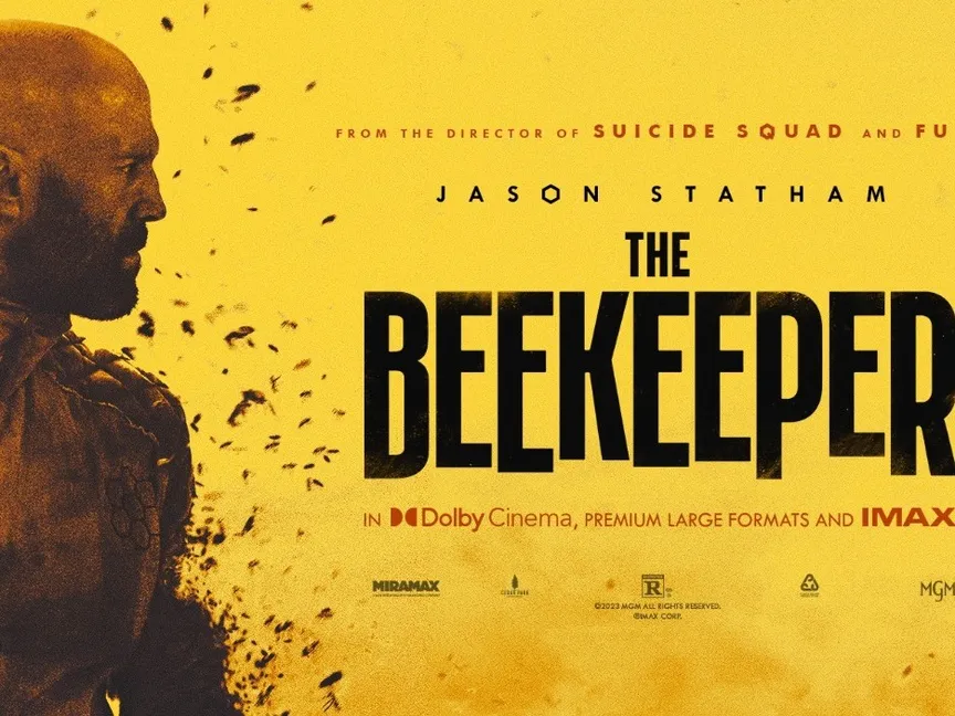 الملصق الدعائي للفيلم الأميركي The Beekeeper - facebook/beekeepermov