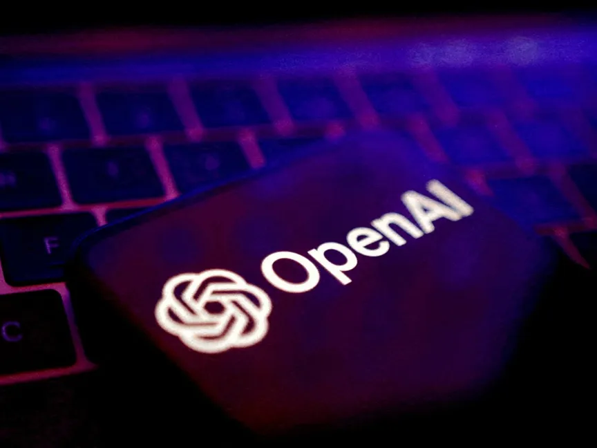 شعار شركة الذكاء الاصطناعي OpenAI في صورة توضيحية. 20 مايو 2024 - Reuters