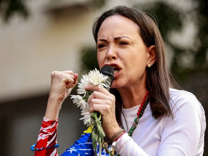 زعيمة الحركة الديمقراطية في فنزويلا تفوز بجائزة نوبل للسلام