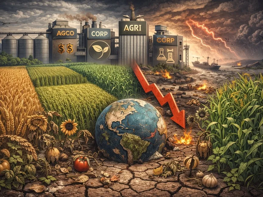 العالم يتجه لأزمة غذاء شديدة، صورة منشأة بالذكاء الاصطناعي - الشرق