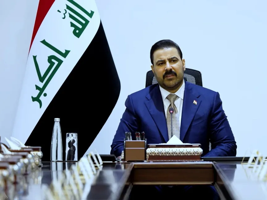 رئيس الوزراء العراقي علي الزيدي خلال اجتماع في بغداد (صورة أرشيفية) - واع