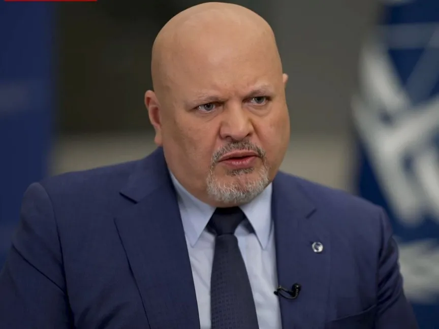 المدعي العام للمحكمة الجنائية الدولية كريم خان خلال مقابلة مع شبكة CNN. 21 مايو 2024 - Screengrab