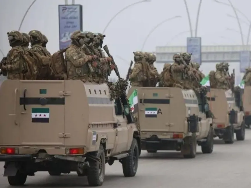 عناصر من الجيش السوري. 5 مارس 2026 - "سانا"