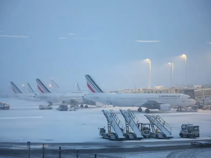 العاصفة جورتي.. موجة ثلوج وجليد جديدة تضرب أوروبا الغربية