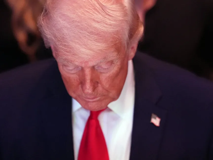 الرئيس الأميركي دونالد ترمب خلال فعاليات بطولة UFC في مدينة ميامي بولاية فلوريدا. 11 أبريل 2026 - Reuters