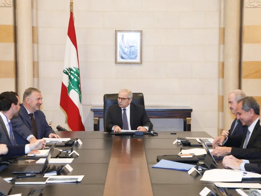 رئيس الحكومة اللبنانية نواف سلام يترأس جلسة مجلس الوزراء في بيروت. 20 فبراير 2025 - x/grandserail