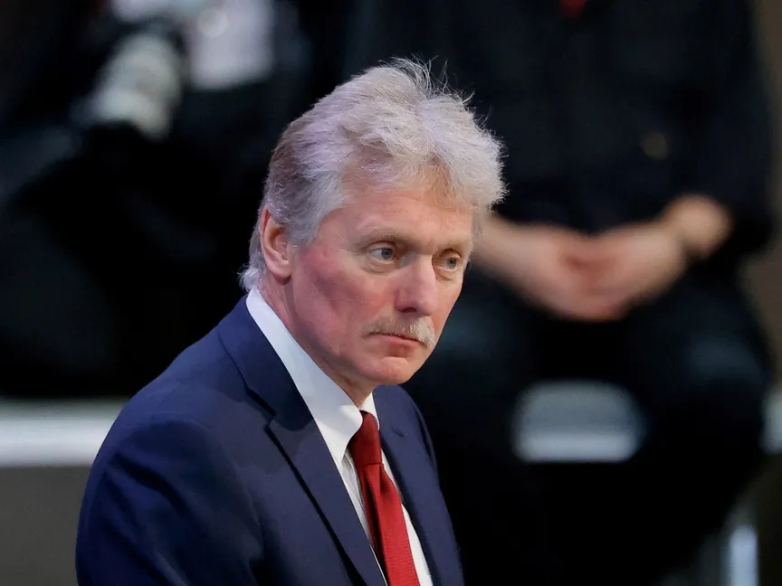 المتحدث باسم الكرملين دميتري بيسكوف خلال مؤتمر صحافي في موسكو، روسيا. 19 ديسمبر 2024 - REUTERS