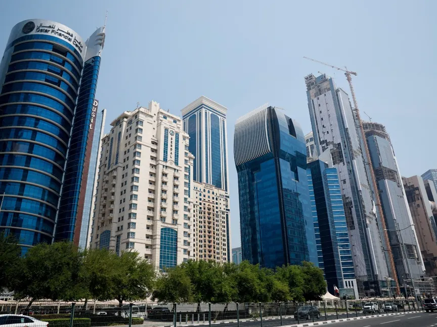 مشهد عام لأحد أحياء العاصمة القطرية الدوحة. 10 سبتمبر 2025 - REUTERS