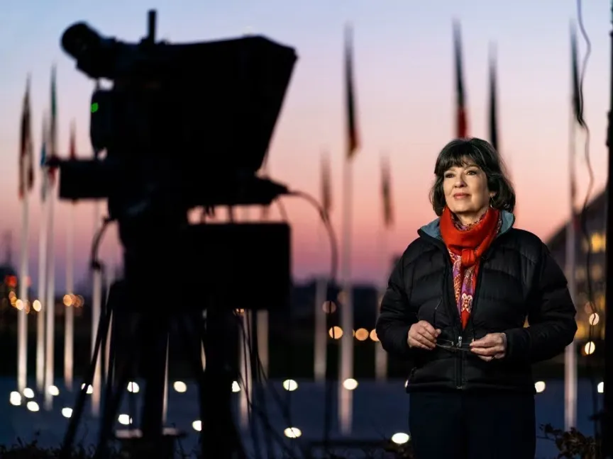 كبيرة المذيعين الدوليين في شبكة CNN كريستيان أمانبور - CNN