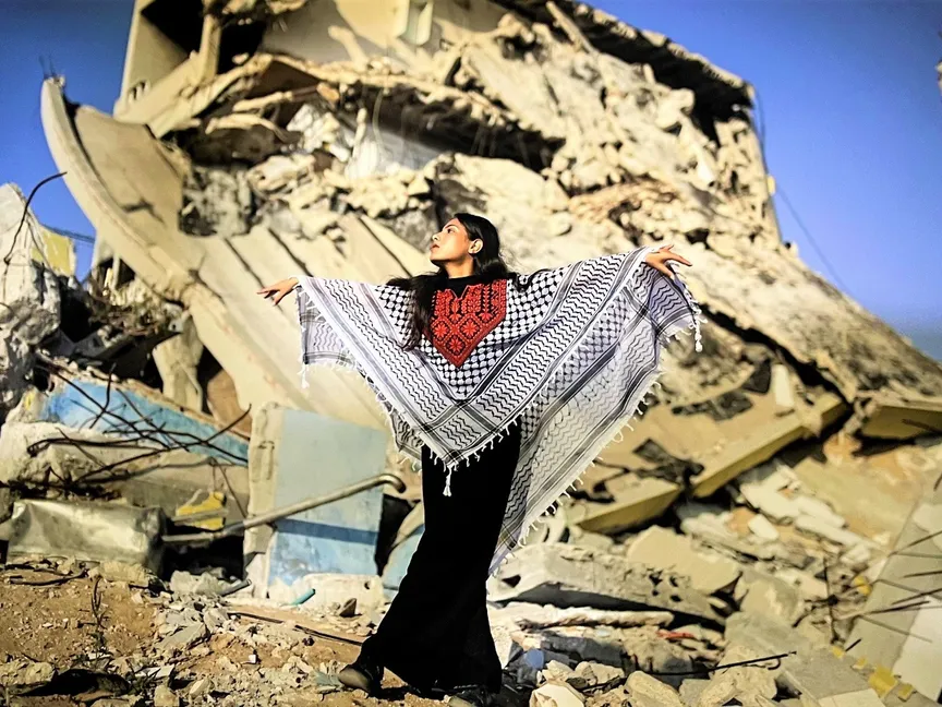 معرض غزة بعيونهم في أسبوع القاهرة للصورة. 8 مايو 2025 - الشرق