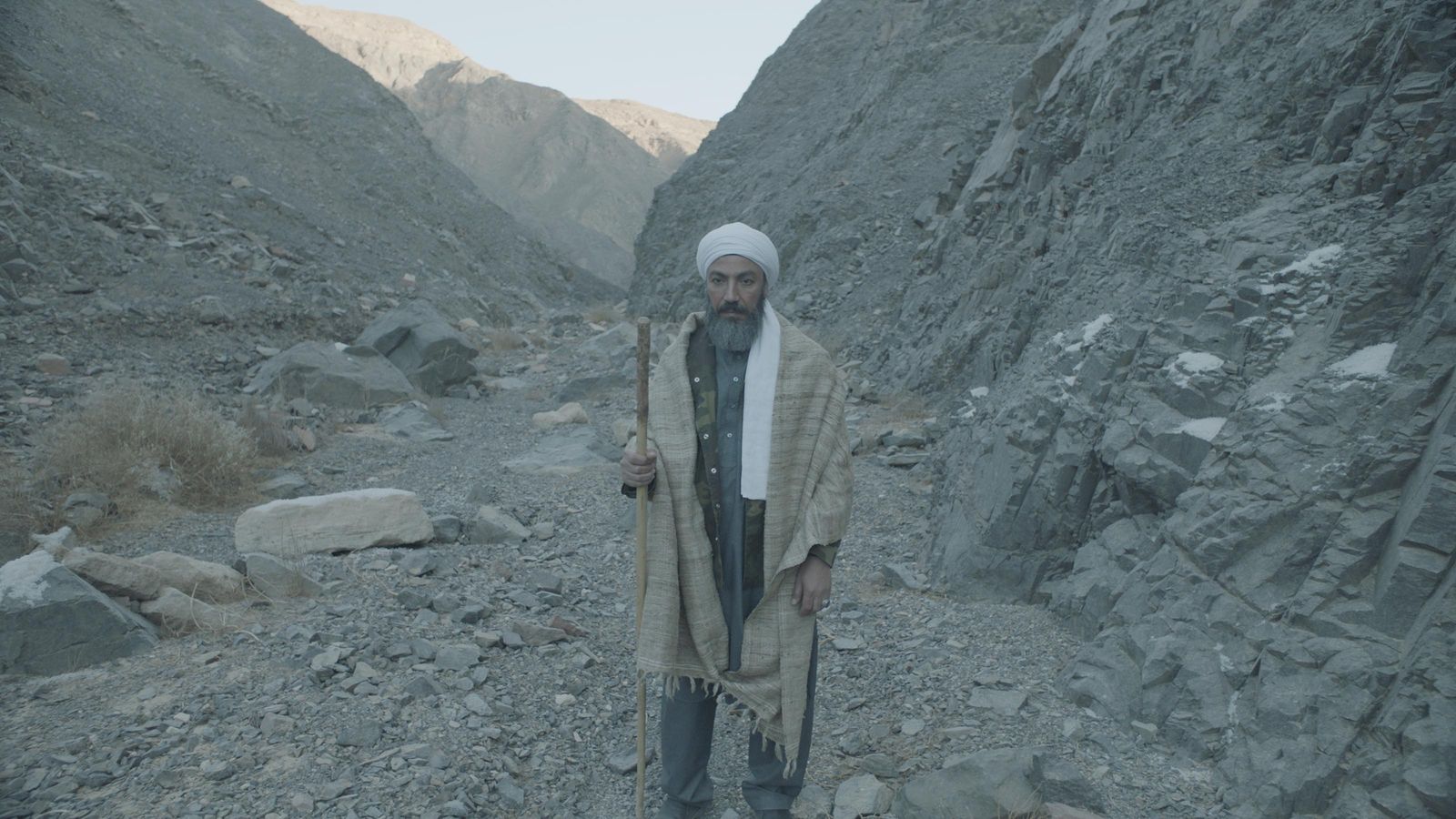 طارق لطفي في مشهد من مسلسل 