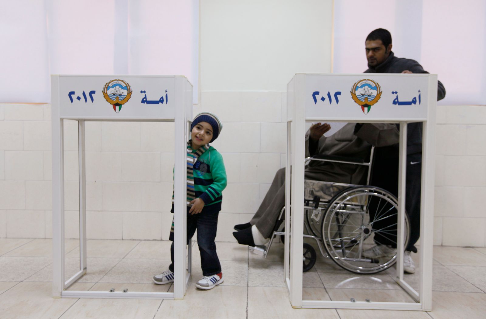 جانب من الانتخابات التشريعية في الكويت. 1 ديسمبر 2022 - REUTERS