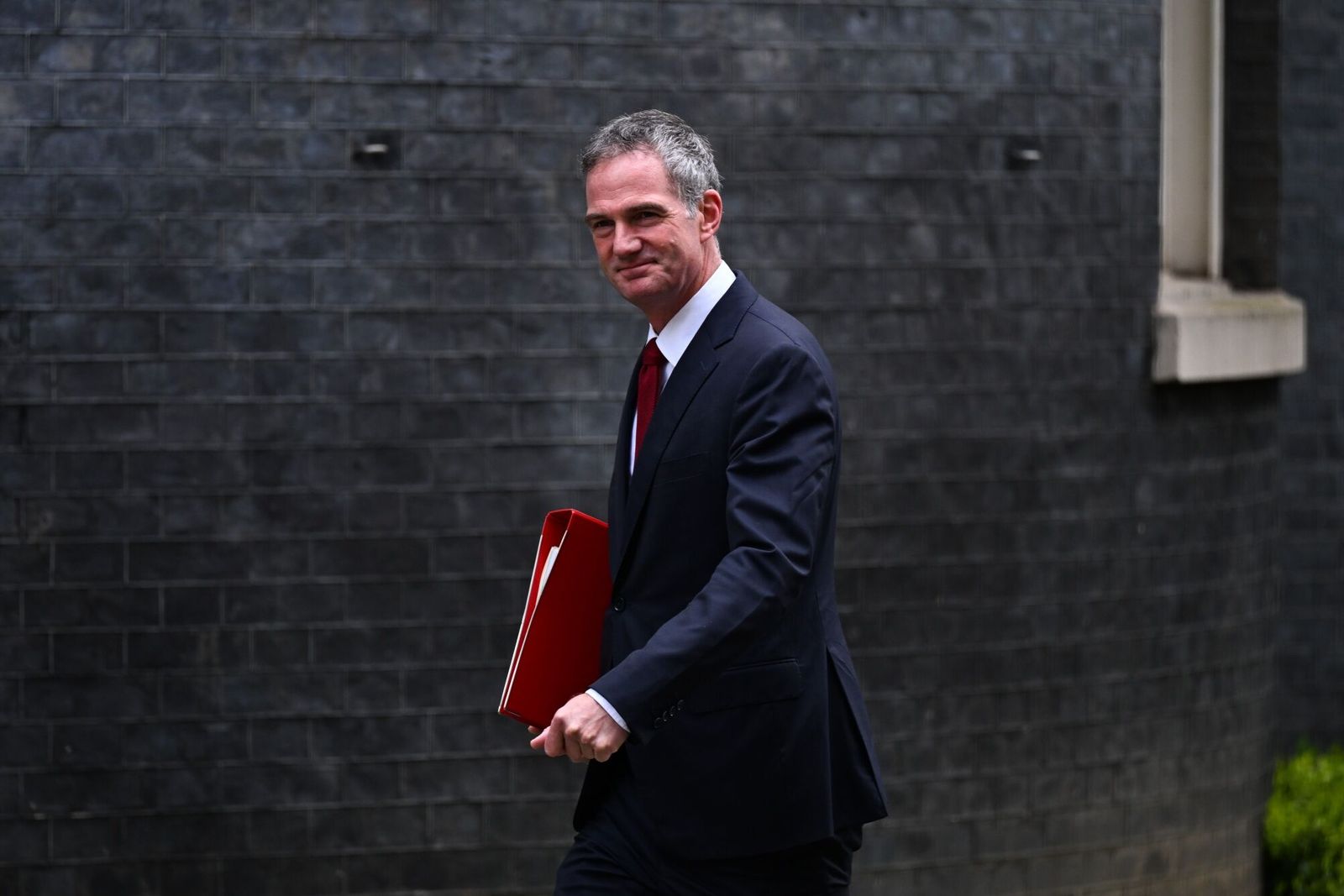 Peter Kyle, UK science, innovation and technology secretary, arrives for a cabinet meeting ahead of the Spring Statement in London, UK, on Wednesday, March 26, 2025. Chancellor of the Exchequer�Rachel�Reeves�will blame global economic headwinds as she slashes UK government spending by billions of pounds, in the face of growing criticism from within her own Labour Party that she risks alienating voters. Photographer: Chris J. Ratcliffe/Bloomberg