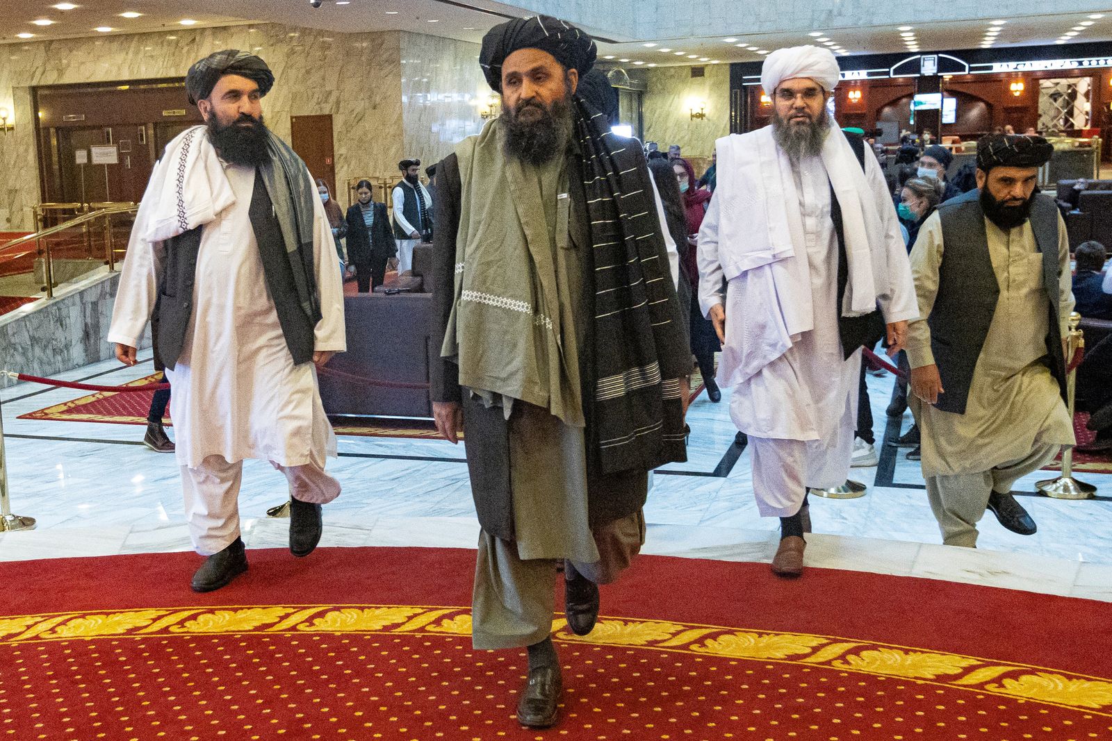 مفاوض حركة طالبان الملا عبد الغني بردار - REUTERS