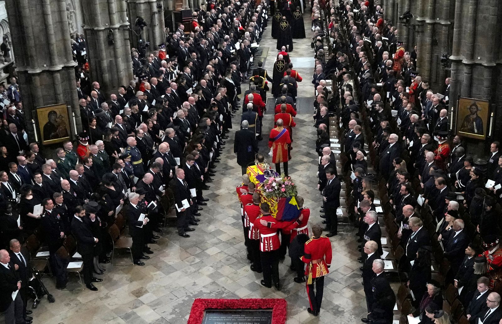 State funeral and burial of Queen Elizabeth - via REUTERS