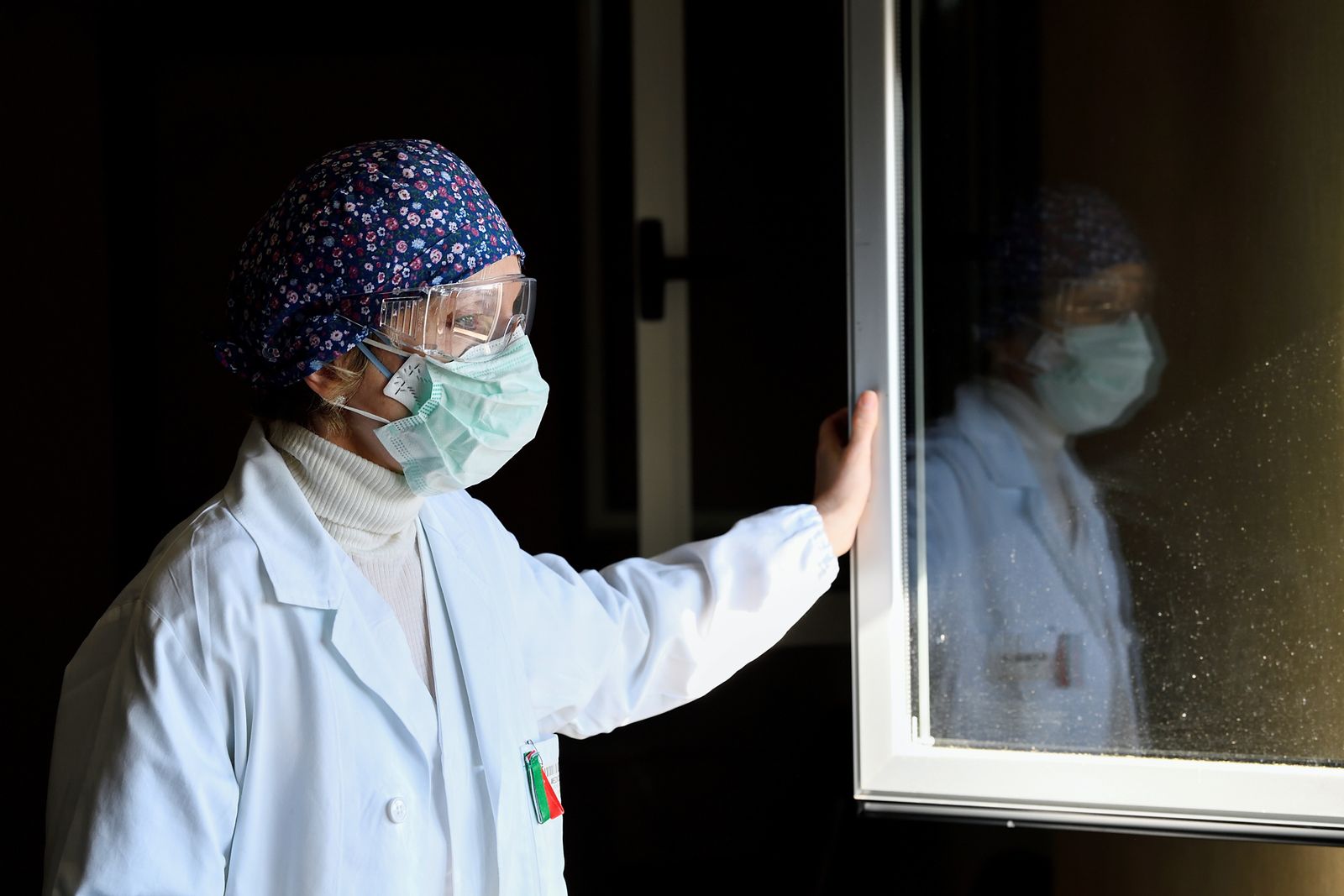 لورا ريتشيفوتي الطبيبة التي شخّصت أول حالة إصابة بفيروس كورونا في إيطاليا، 20 فبراير 2021 - REUTERS