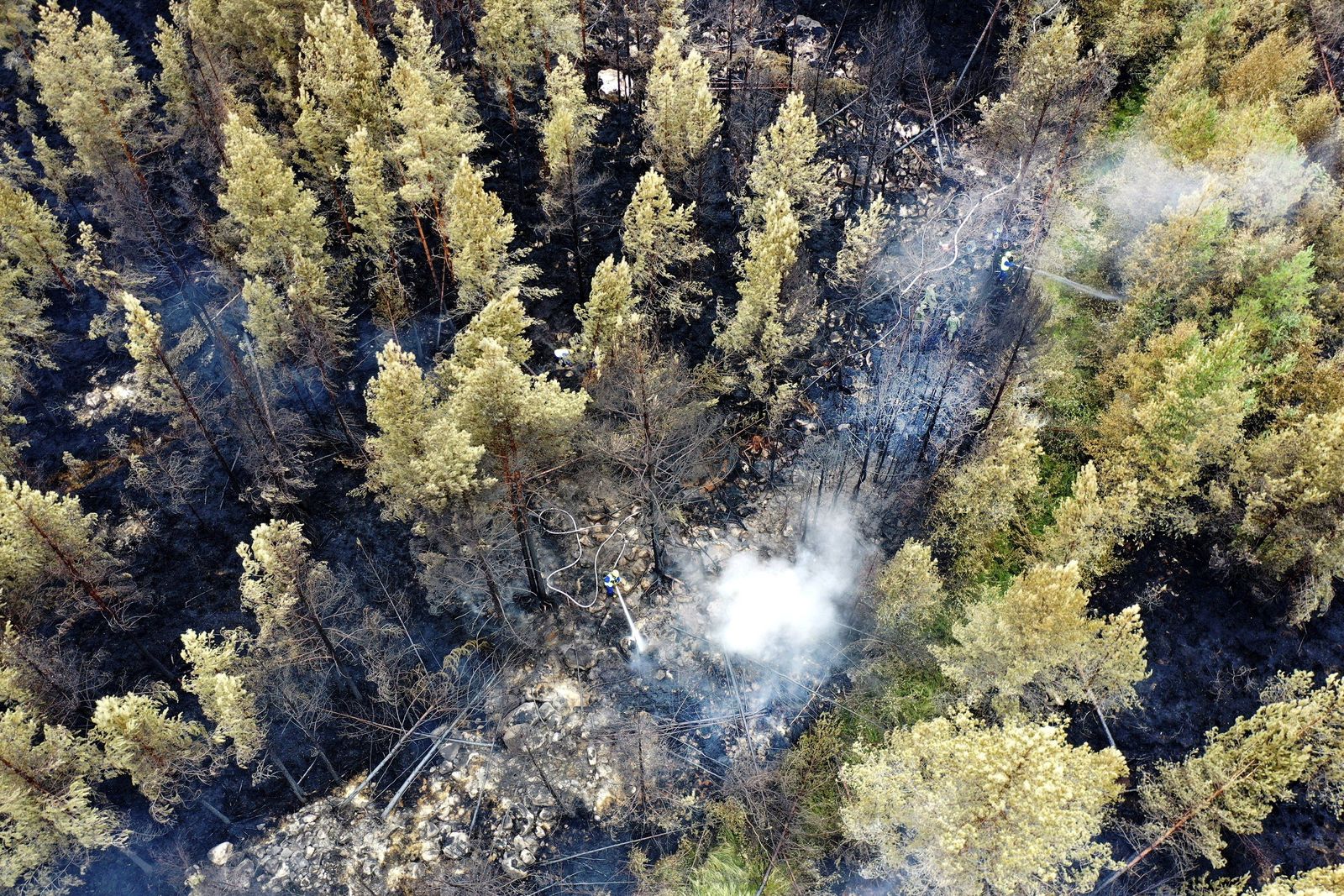 Wildfire in Kalajoki - via REUTERS