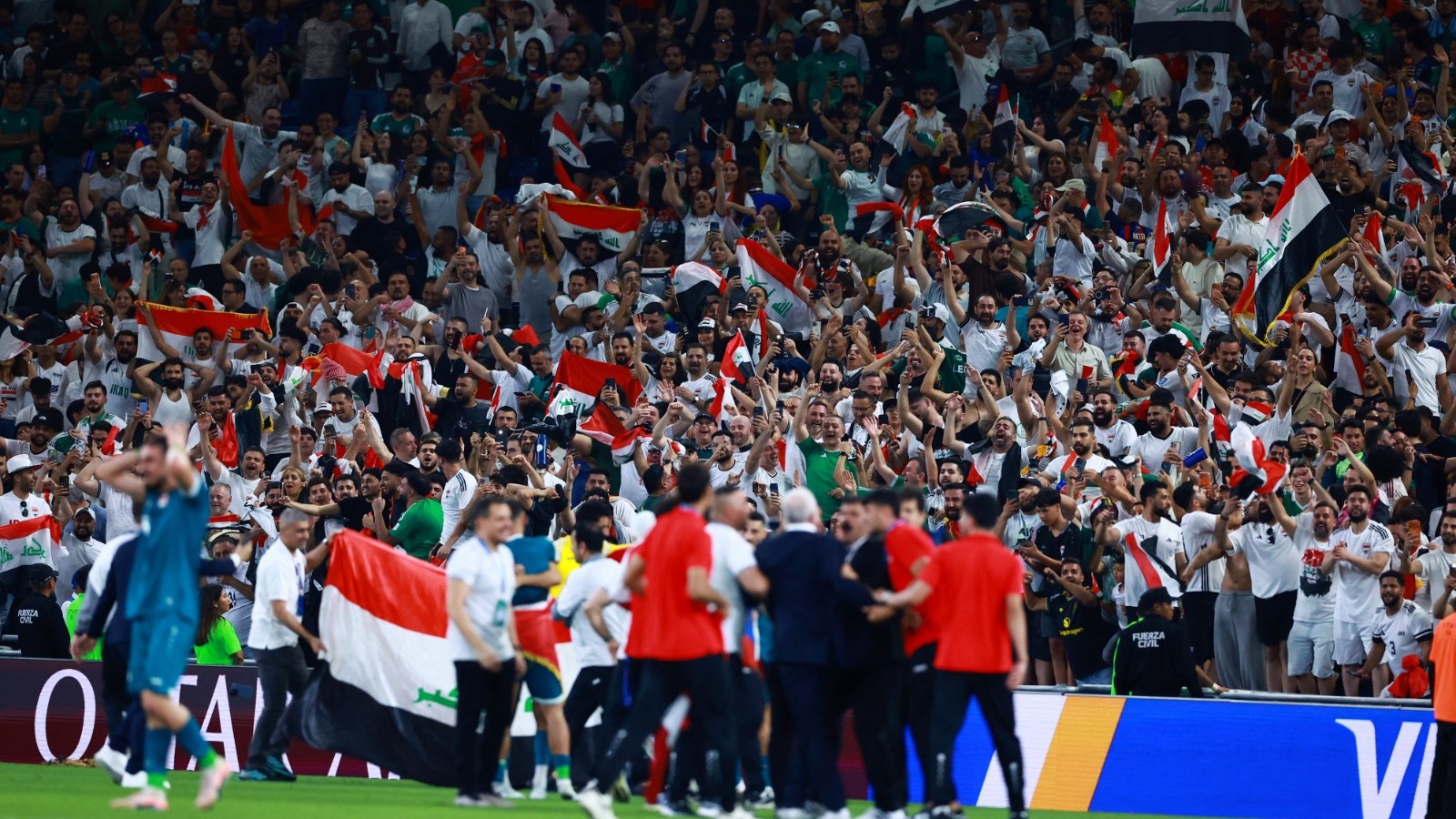 العراق يتأهل إلى كأس العالم لكرة القدم لأول مرة منذ 40 عاماً