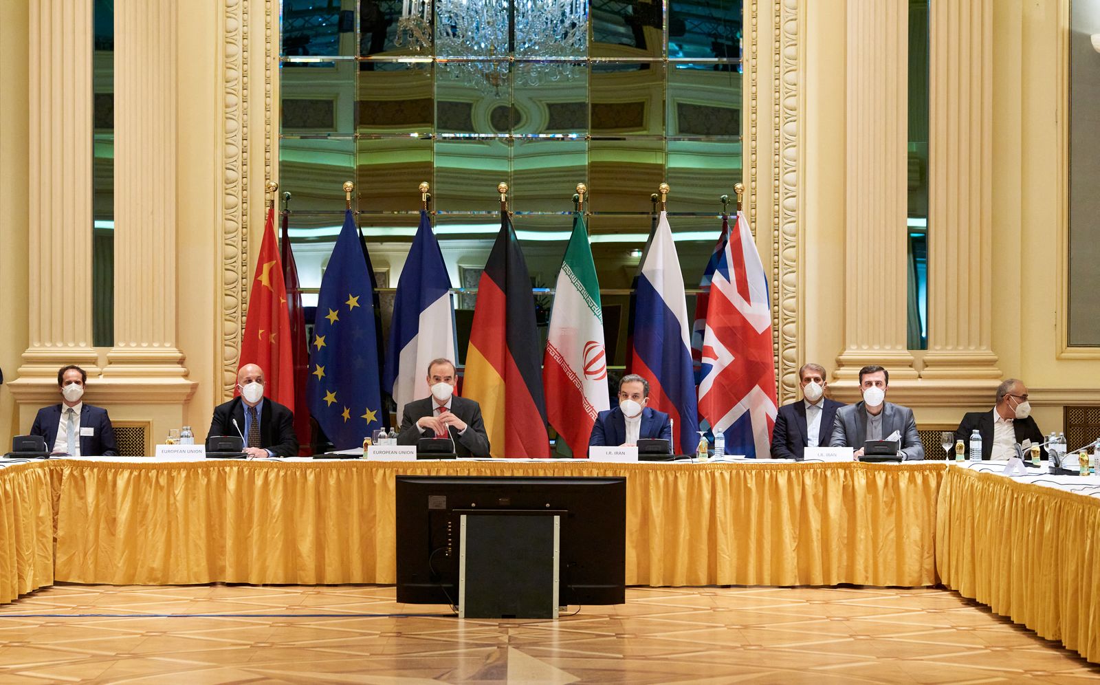 جانب من محادثات فيينا لإحياء الاتفاق النووي مع إيران، 4 يونيو 2021 - AFP