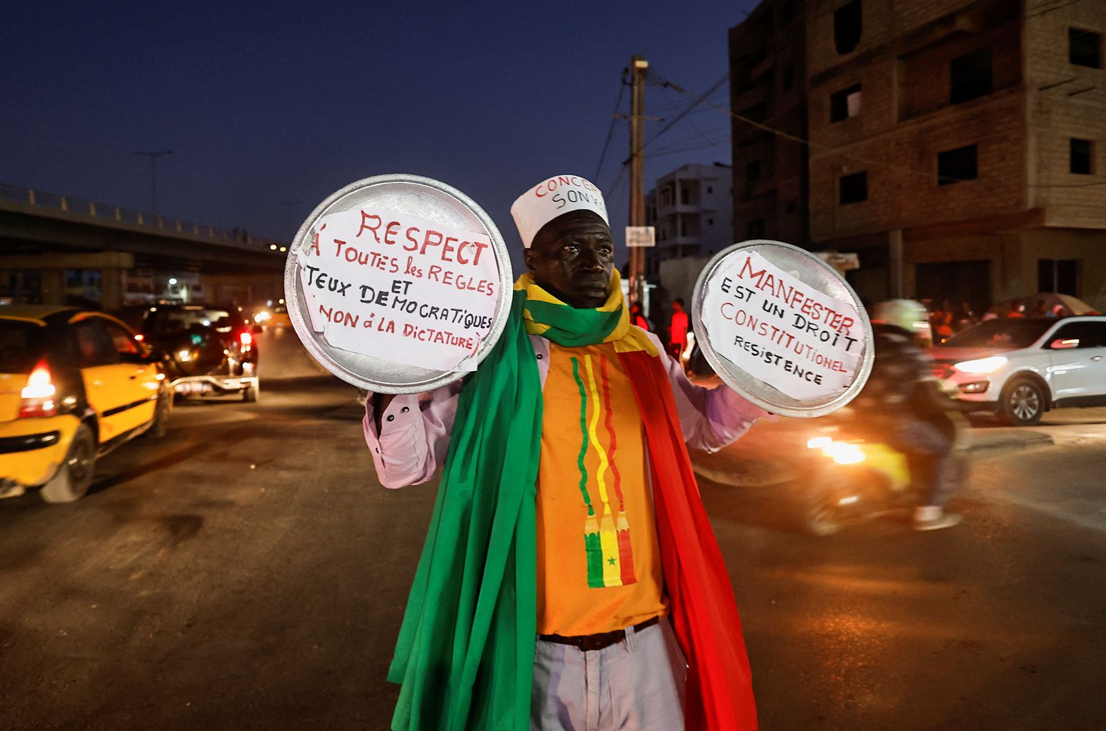 Senegal’s opposition  supporters bang pots and pans in noisy protest - REUTERS