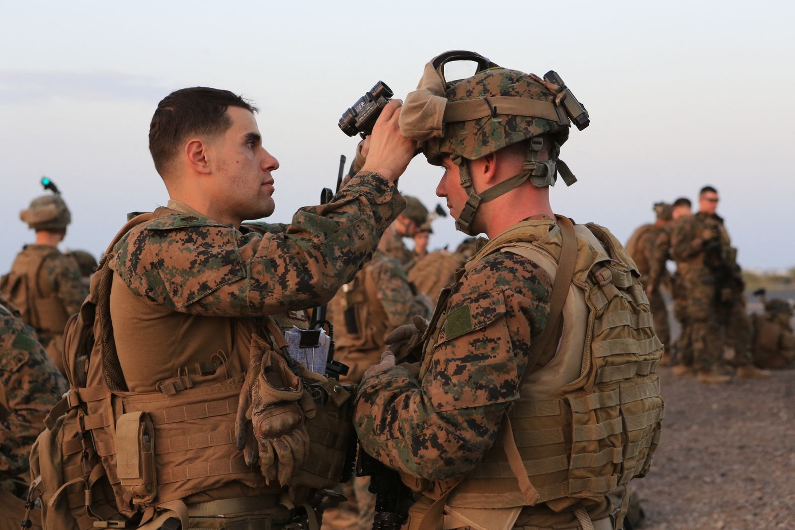 جنود أميركيون في جيبوتي- 24 ديسمبر 2013 - AFP