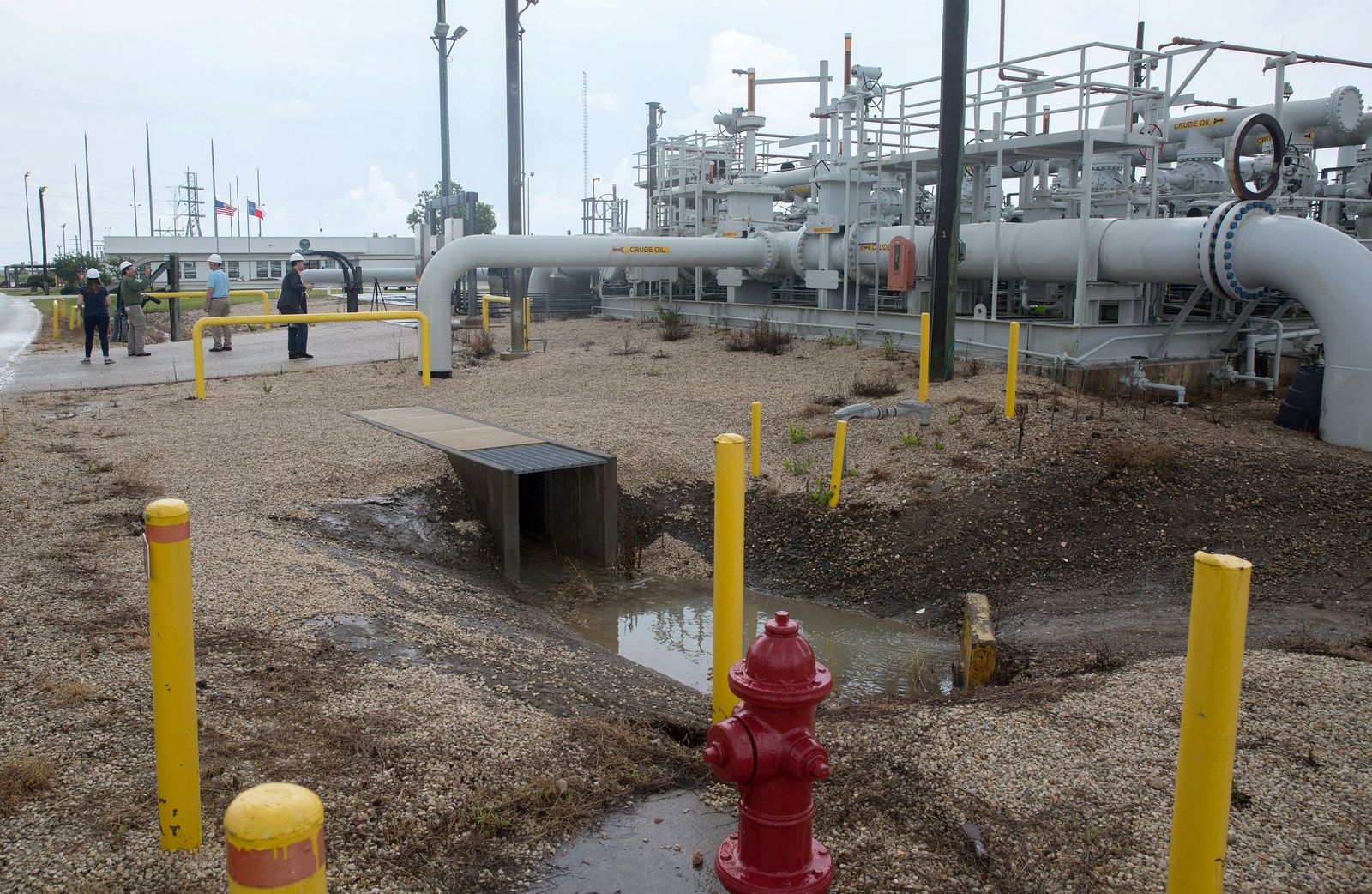 منشأة لتخزين الاحتياطي الاستراتيجي من النفط الخام تحت الأرض في ولاية تكساس الأمركية. يونيو 2016. - REUTERS